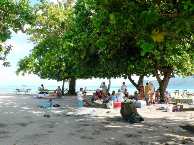 83- Pique-nique au motu public 